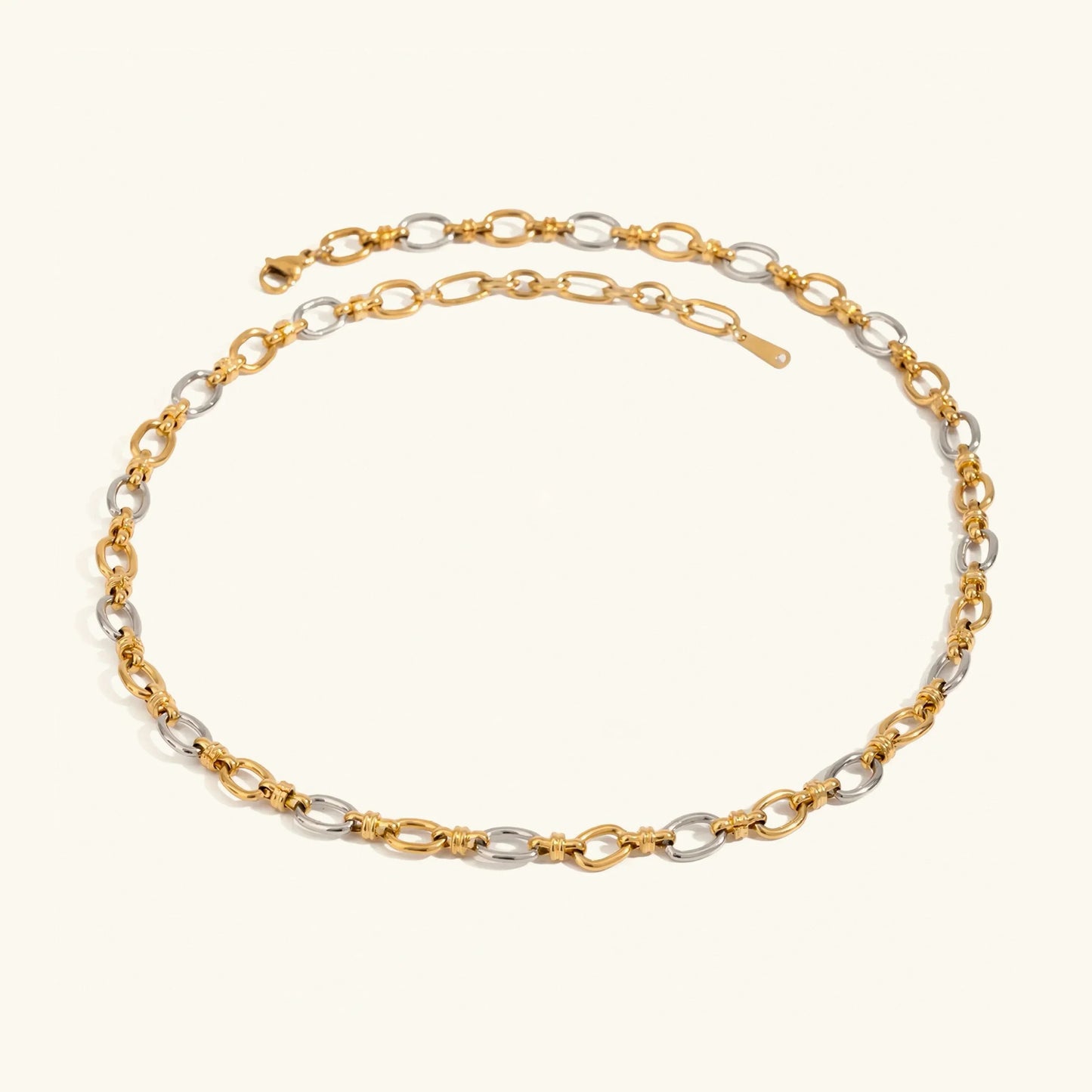Julie Two Tone Gold Necklace