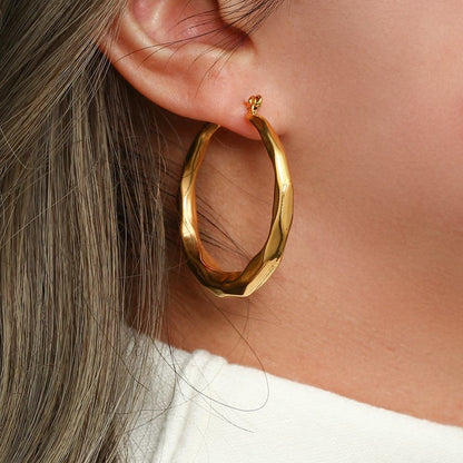 Eden Hoop Earrings