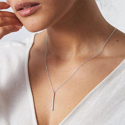 Amy Gold Bar Necklace