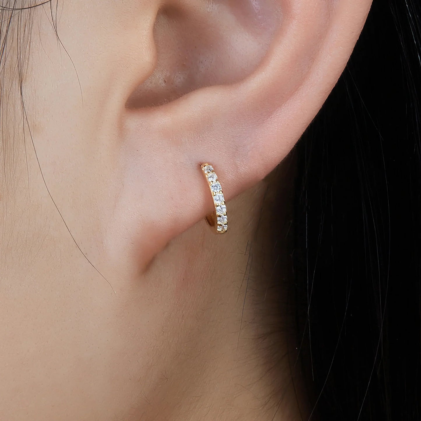 Alice Huggie Earrings