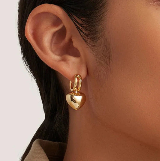 Malia Gold Hoop Earrings