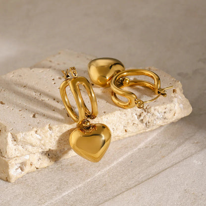 Malia Gold Hoop Earrings
