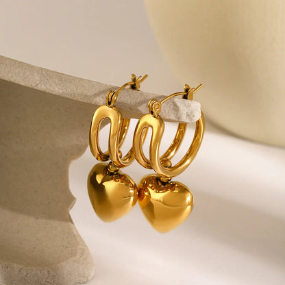Malia Gold Hoop Earrings