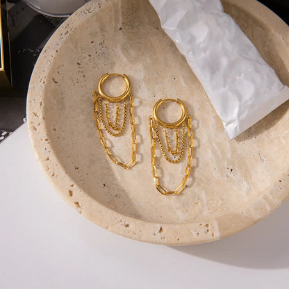 Anne Gold Hoop Earrings