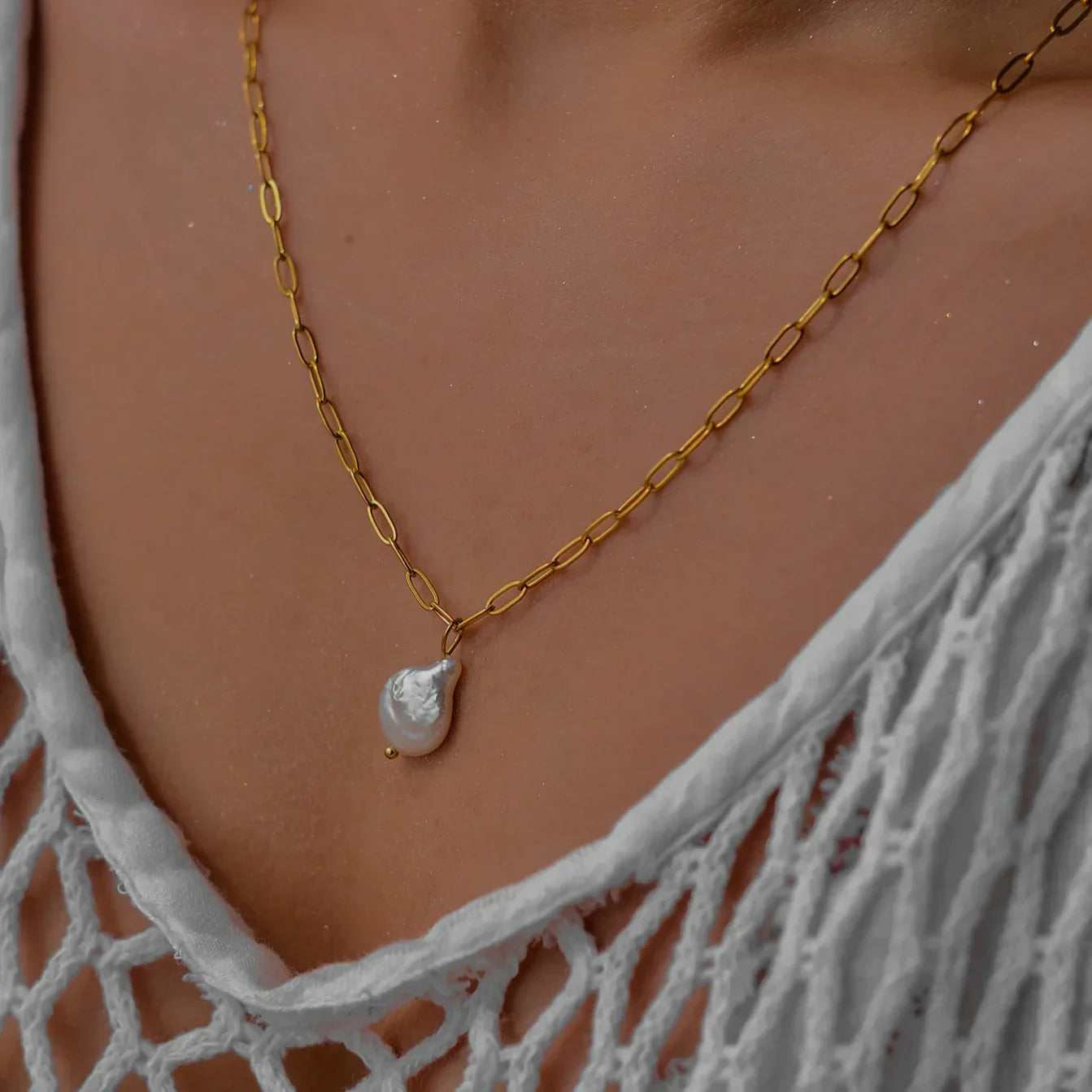 Ada Pearl Necklace