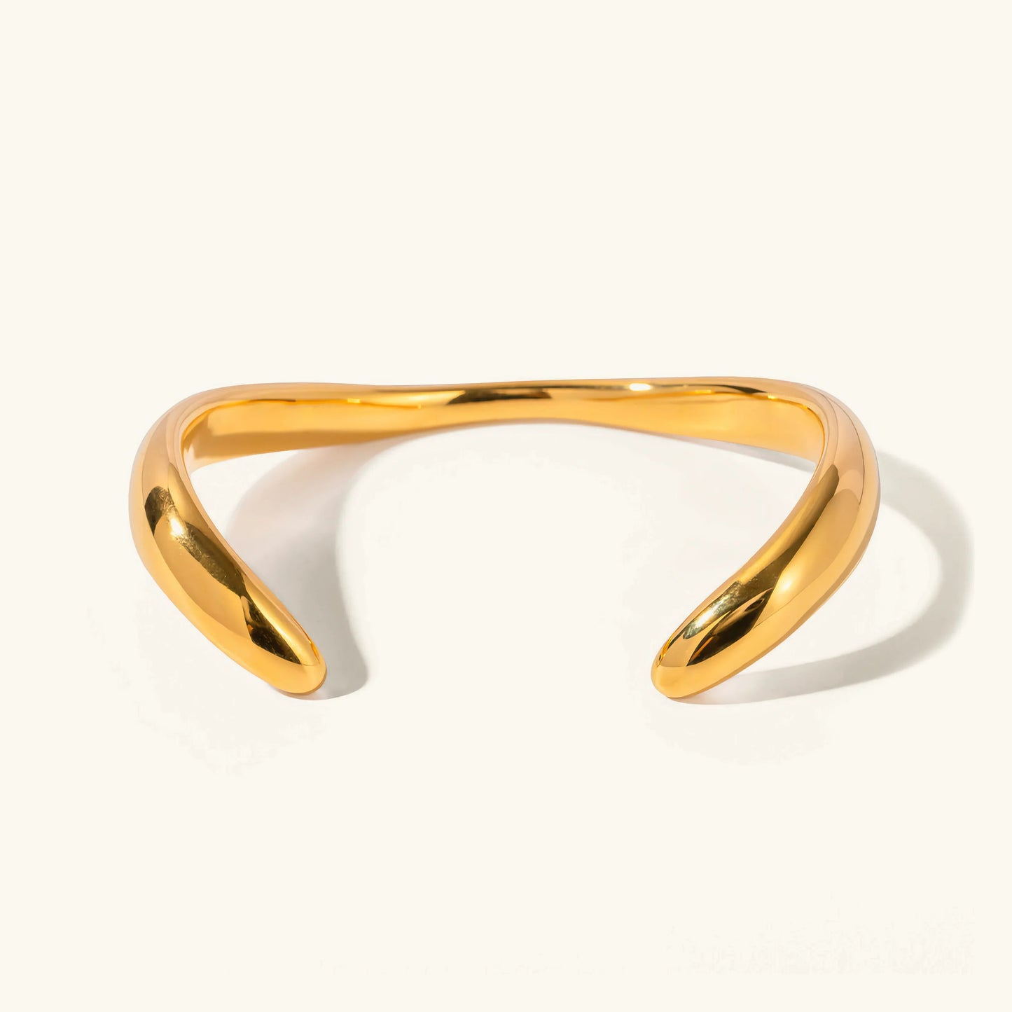 Mallory Gold Bangle Bracelet