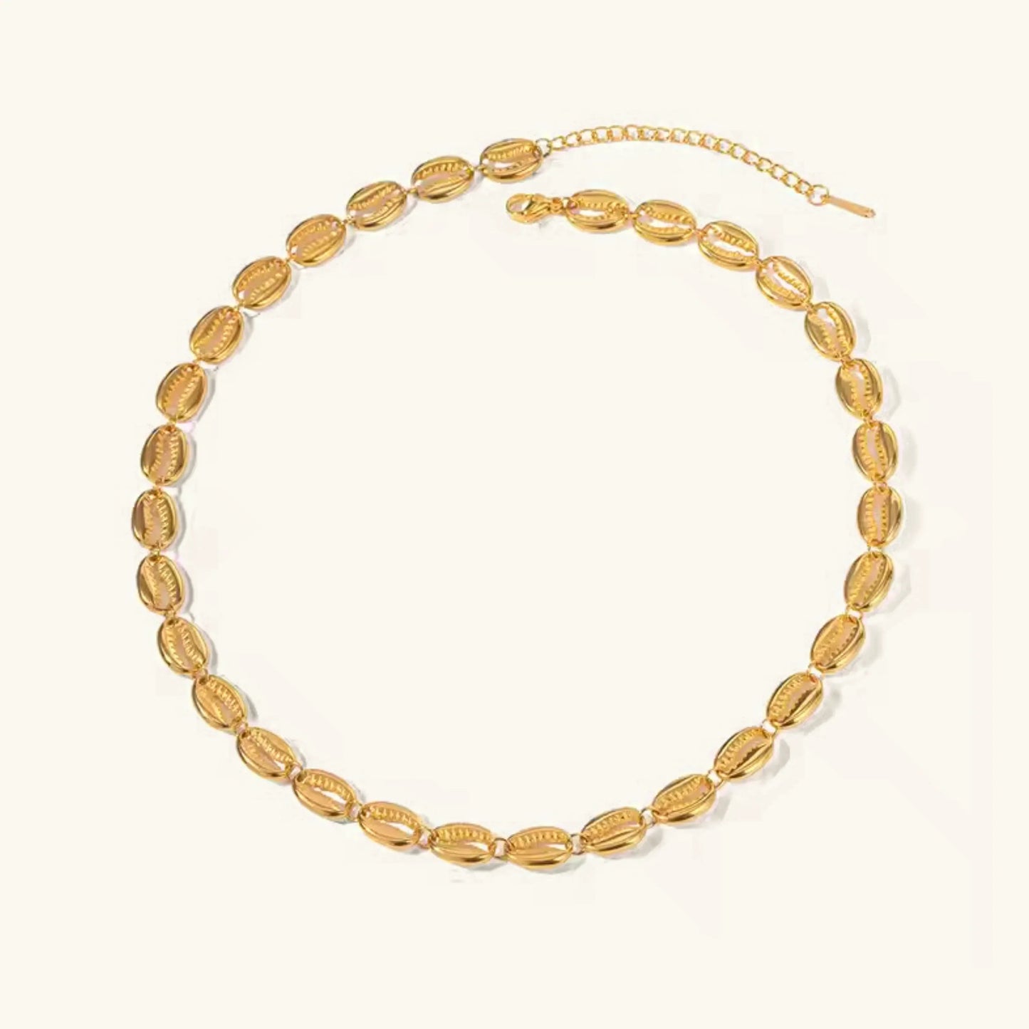 Camille Gold Seashell Necklace