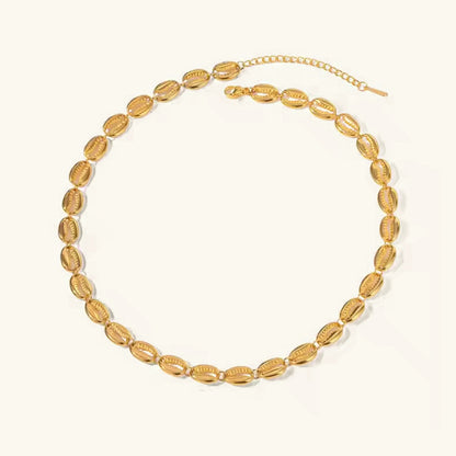 Camille Gold Seashell Necklace