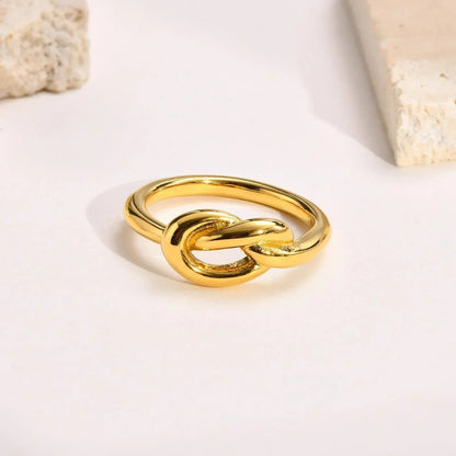 Abella Gold Knot Ring