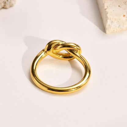 Abella Gold Knot Ring