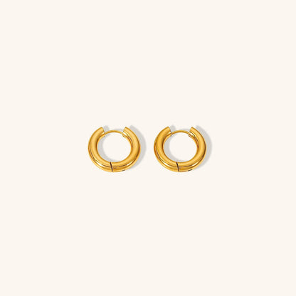 Alessia Bold Round Hoops