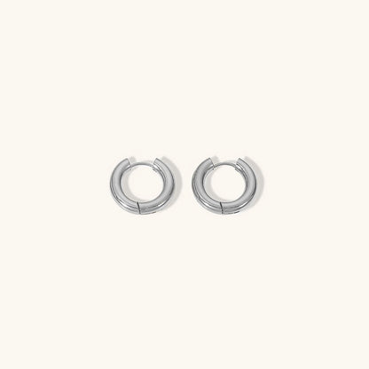 Alessia Bold Round Hoops