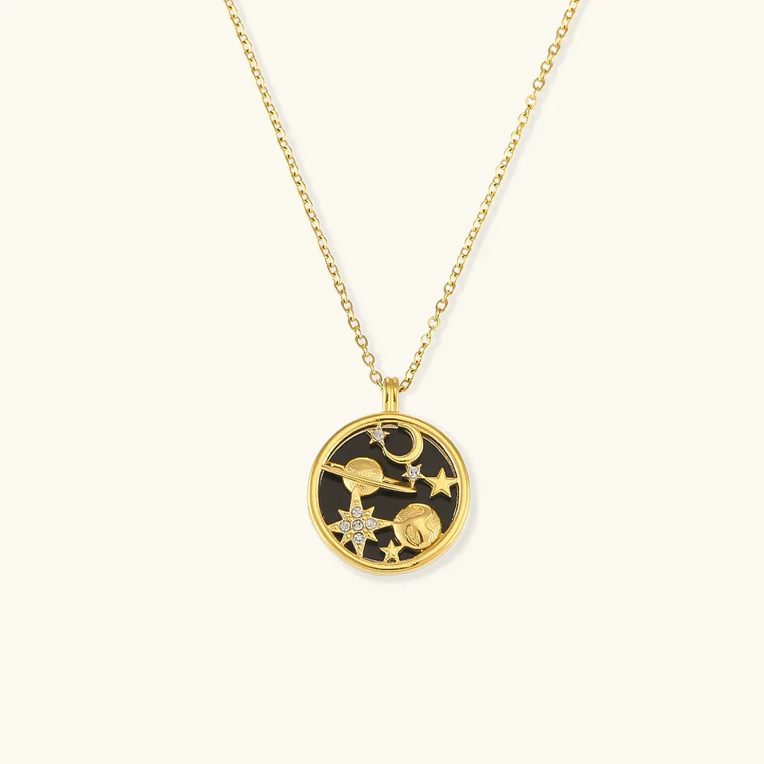 Celestia Gold Necklace