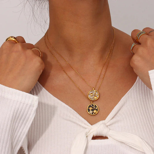 Celestia Gold Necklace