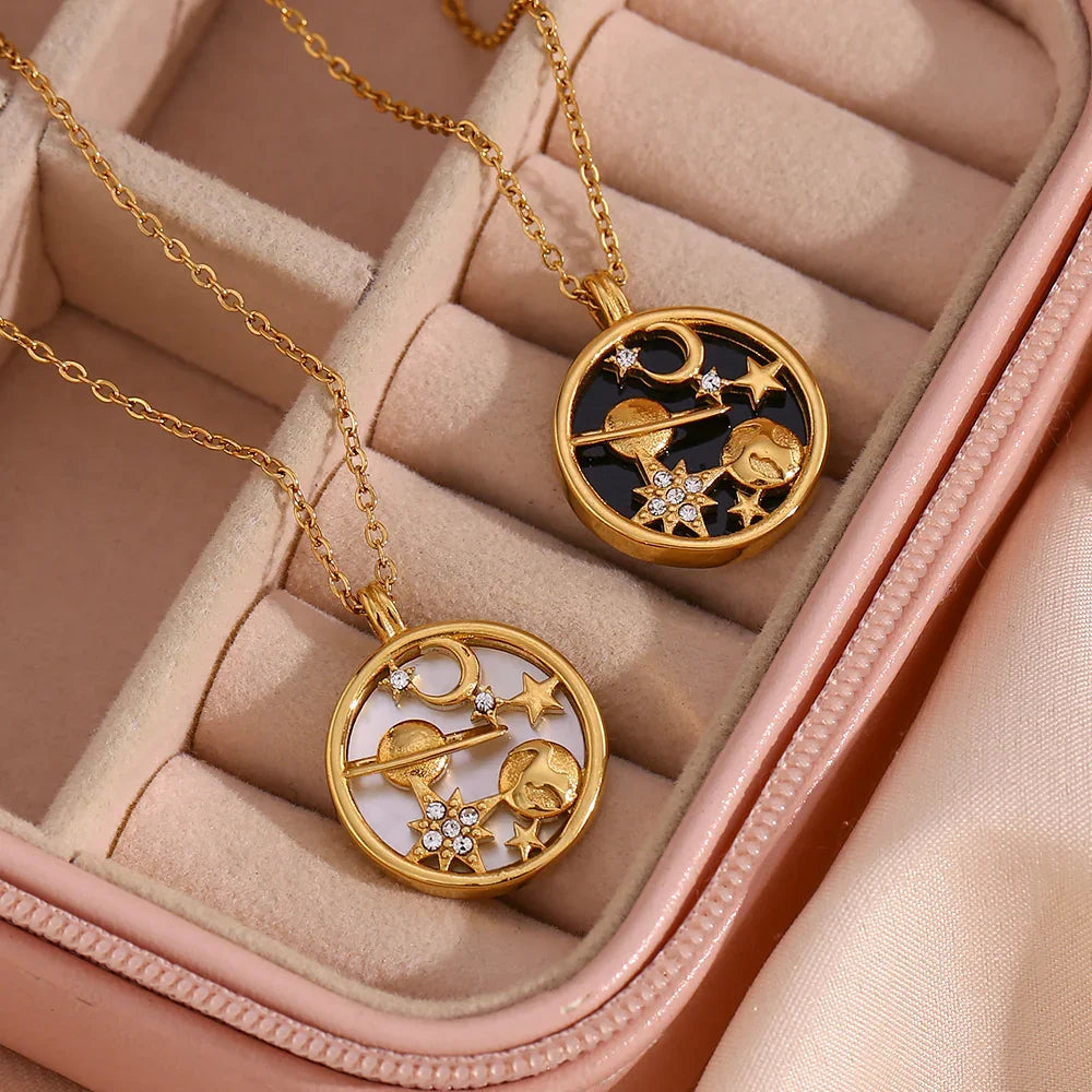 Celestia Gold Necklace