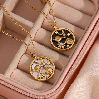 Celestia Gold Necklace