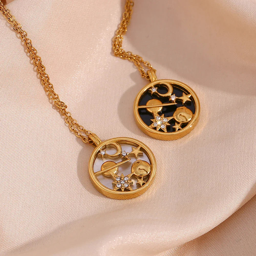 Celestia Gold Necklace