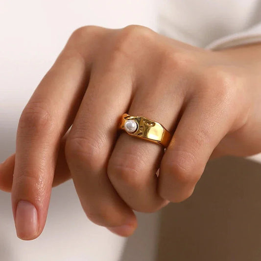 Adaline Pearl Ring