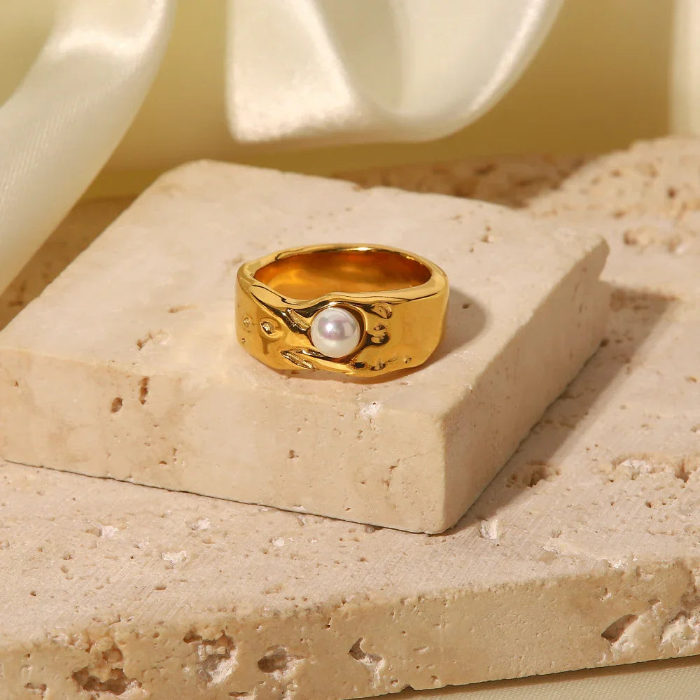 Adaline Pearl Ring