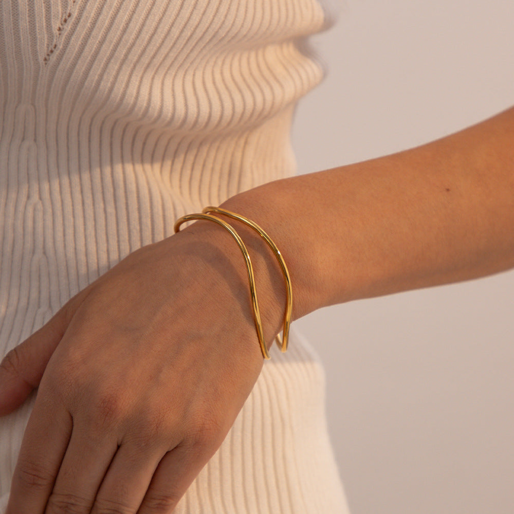Elodie Gold Bangle