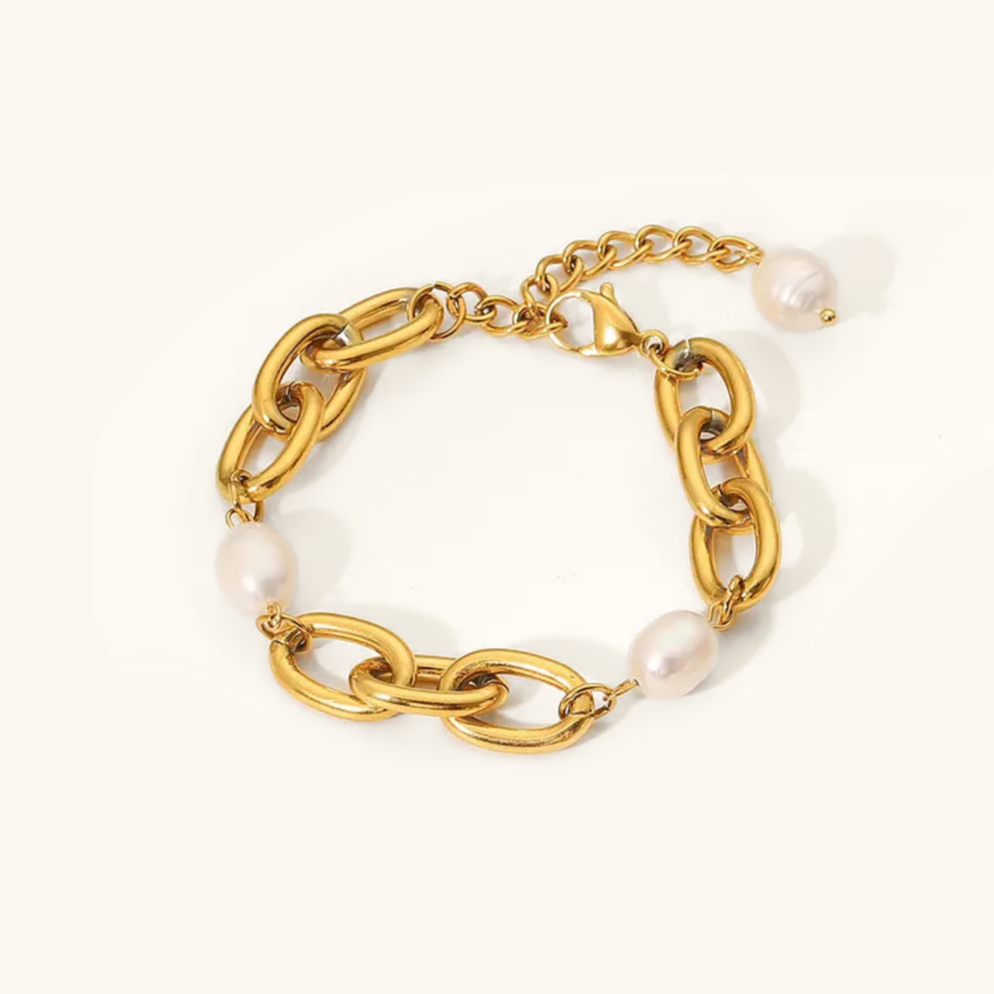Valeria Chunky Freshwater Pearl Bracelet