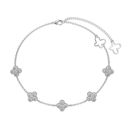 Clover Collection | Crystal Bracelet with Adjustable Length & Hypoallergenic Design | Elegant Jewelry for Everyday Wear 10