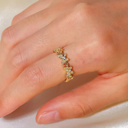 Aurelia Butterfly Ring