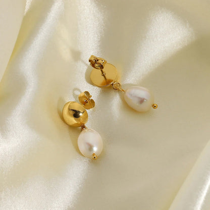 Jasmine Freshwater Pearl Earrings