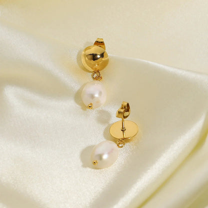Jasmine Freshwater Pearl Earrings
