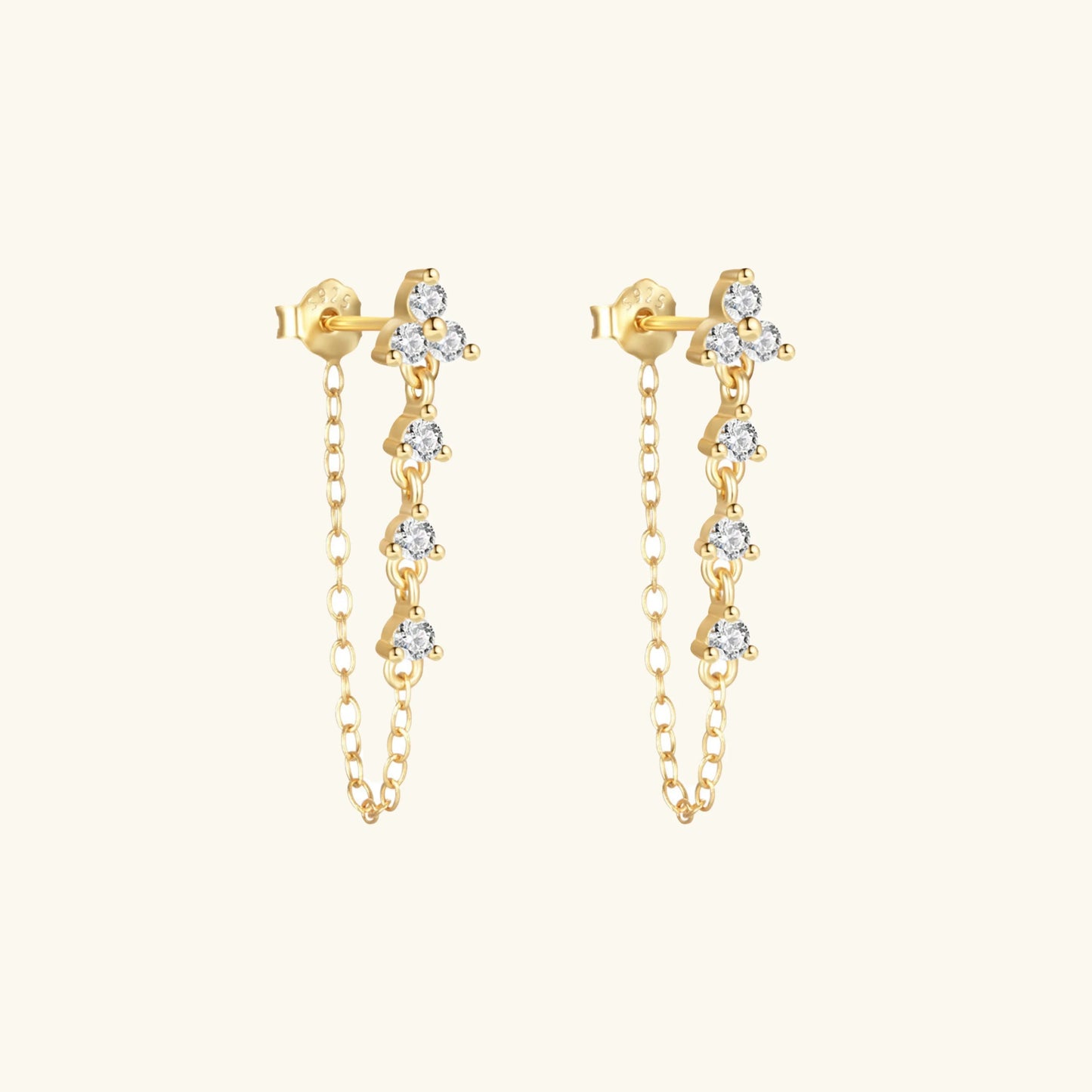 Nyla Diamond Stud Earrings