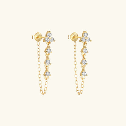 Nyla Diamond Stud Earrings