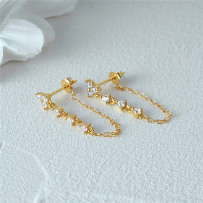 Nyla Diamond Stud Earrings