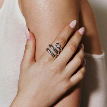 Avalon Gold Serpent Ring