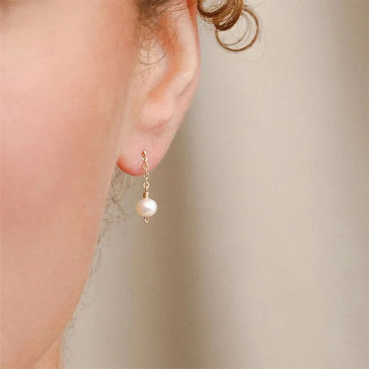 Angela Pearl Earrings