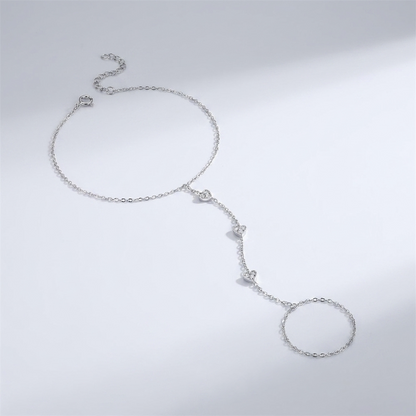 Elegant Crystal Heart Bracelet with Adjustable Length | Hypoallergenic & Waterproof Jewelry for Daily Wear 6
