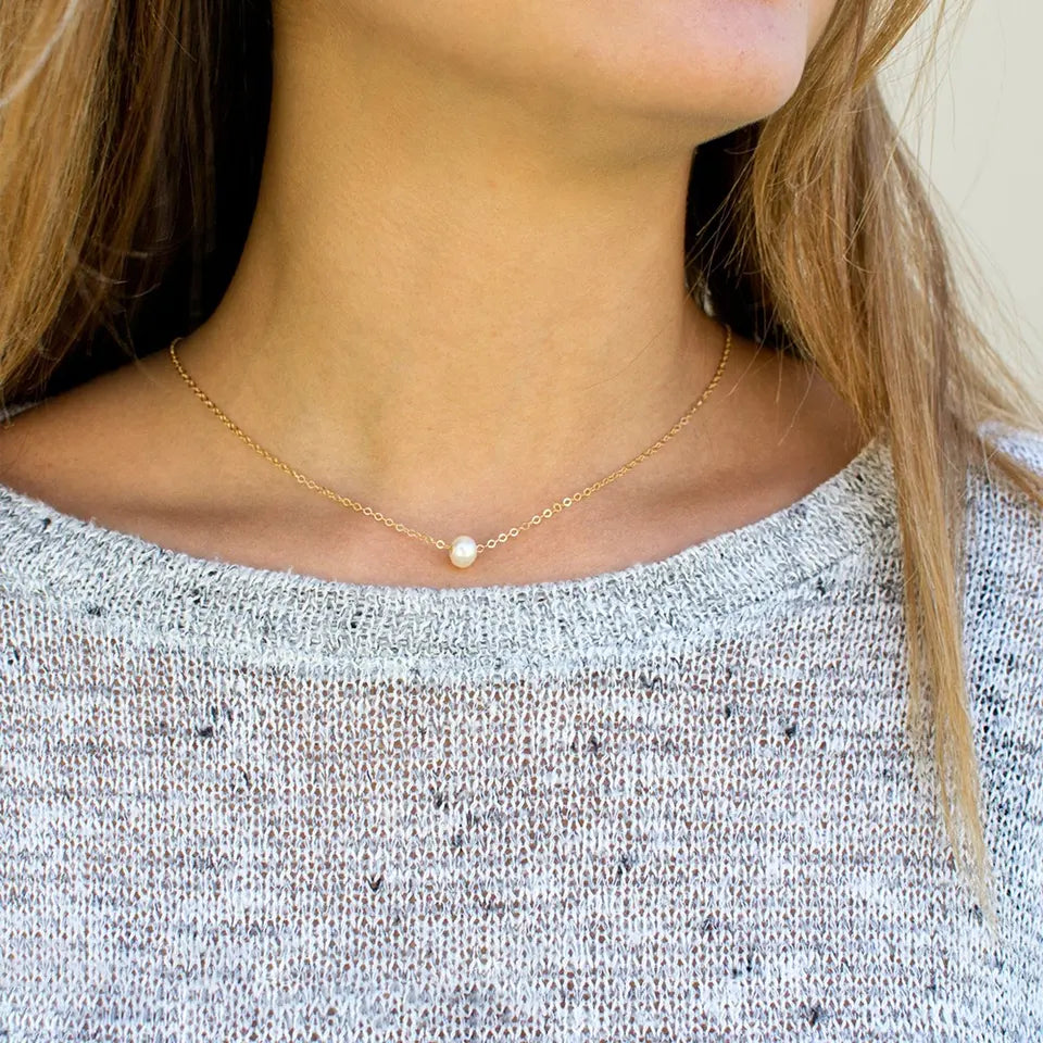 Charlotte Freshwater Pearl Necklace