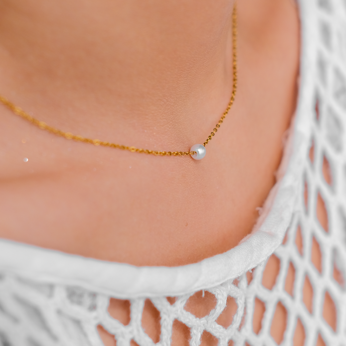 Charlotte Freshwater Pearl Necklace