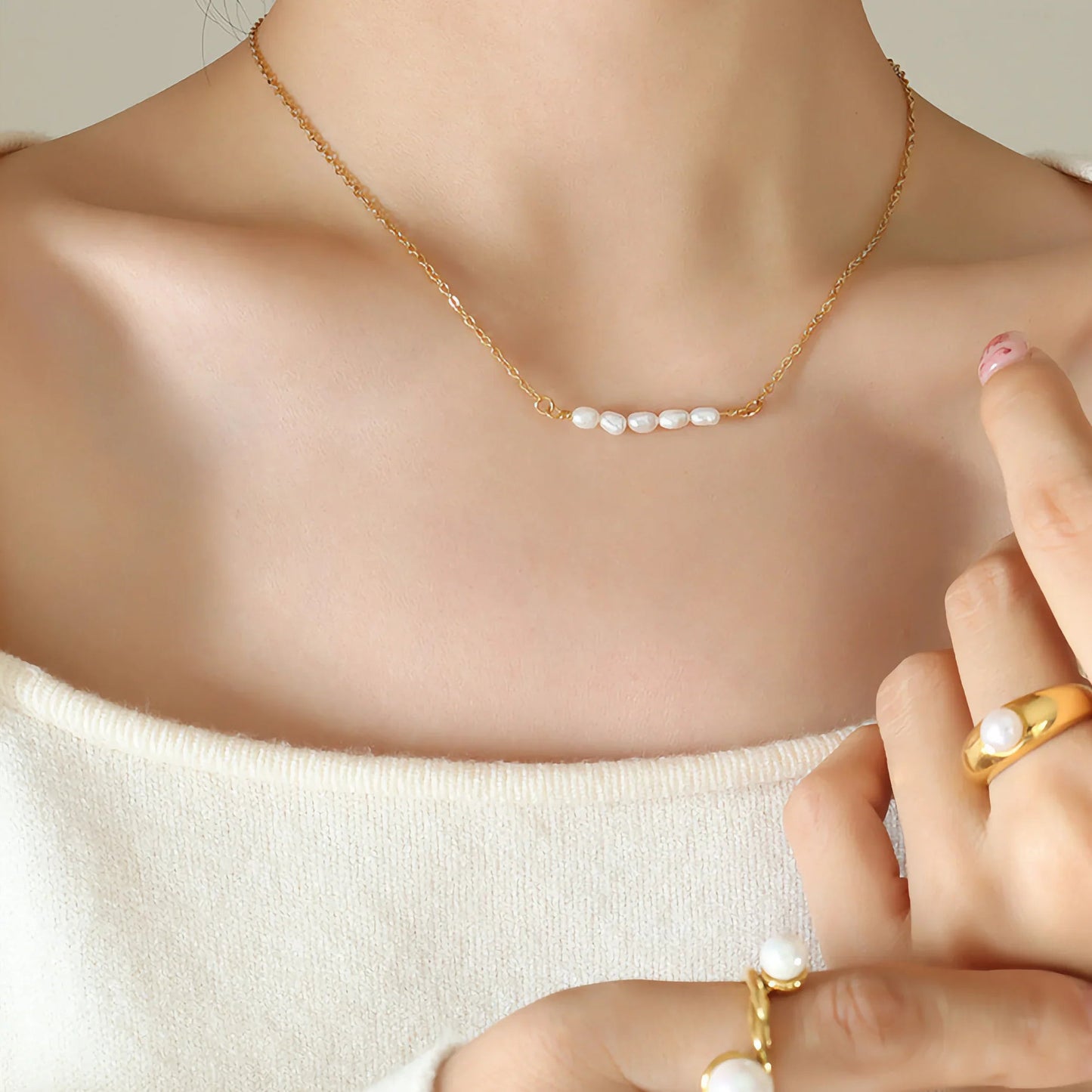Fiona Pearl Necklace