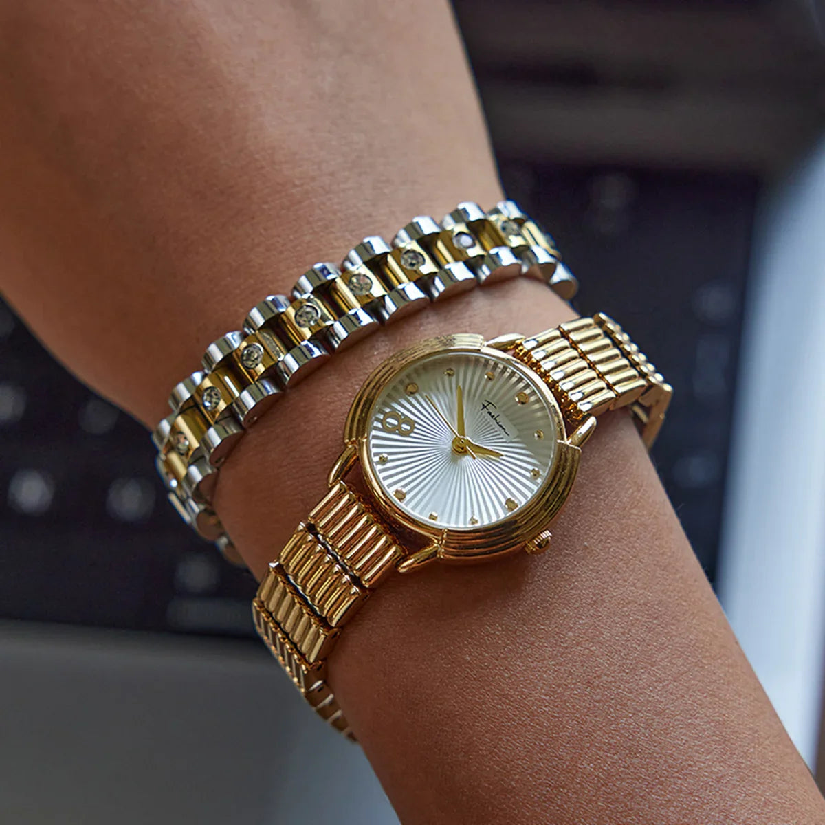 Lainey Gold Watchband
