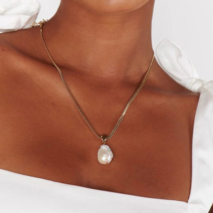Celeste Pearl Necklace
