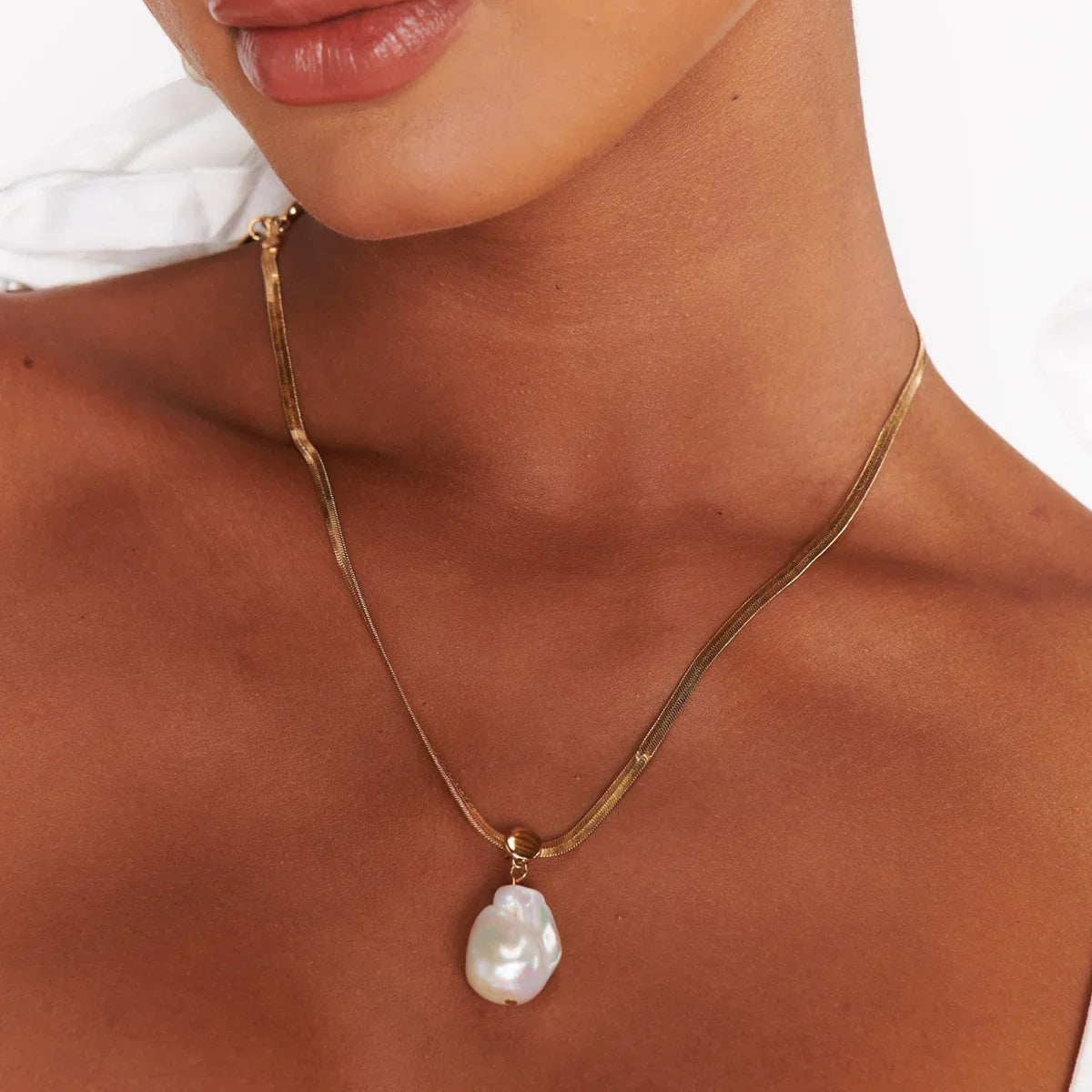 Celeste Pearl Necklace