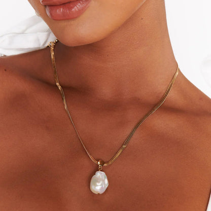 Celeste Pearl Necklace