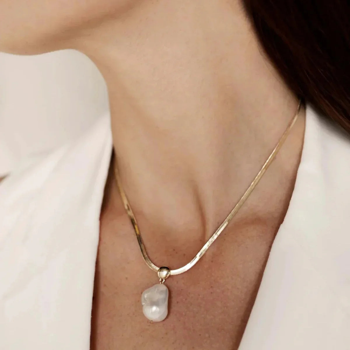 Celeste Pearl Necklace