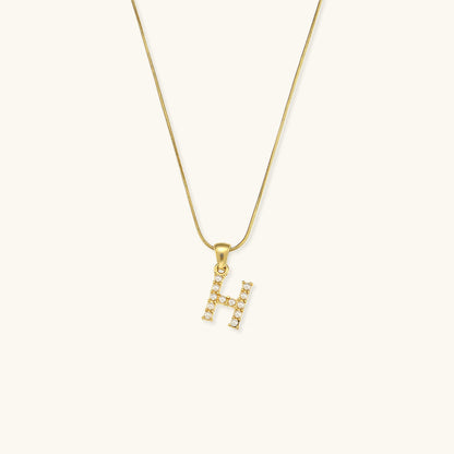 Gold-Finished Initial Necklace with Freshwater Pearls - 16 Inch Personalized Layering Jewelry 21