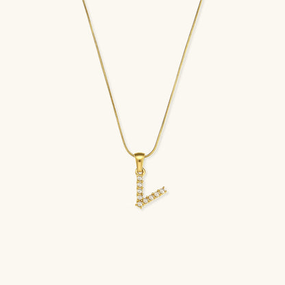 Gold-Finished Initial Necklace with Freshwater Pearls - 16 Inch Personalized Layering Jewelry 9