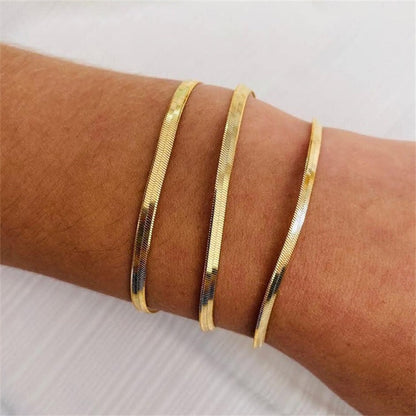Evelina Herringbone Bracelet