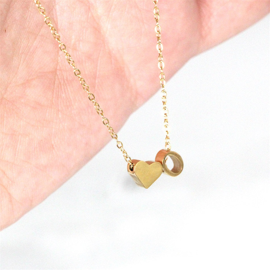 Gold Initial Necklace - Personalized 14k Gold-Plated Jewelry, Hypoallergenic, Water Resistant, 18 Inch Length 5