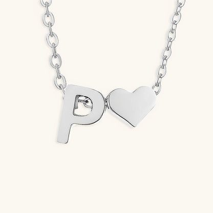 Gold Initial Necklace - Personalized 14k Gold-Plated Jewelry, Hypoallergenic, Water Resistant, 18 Inch Length 50