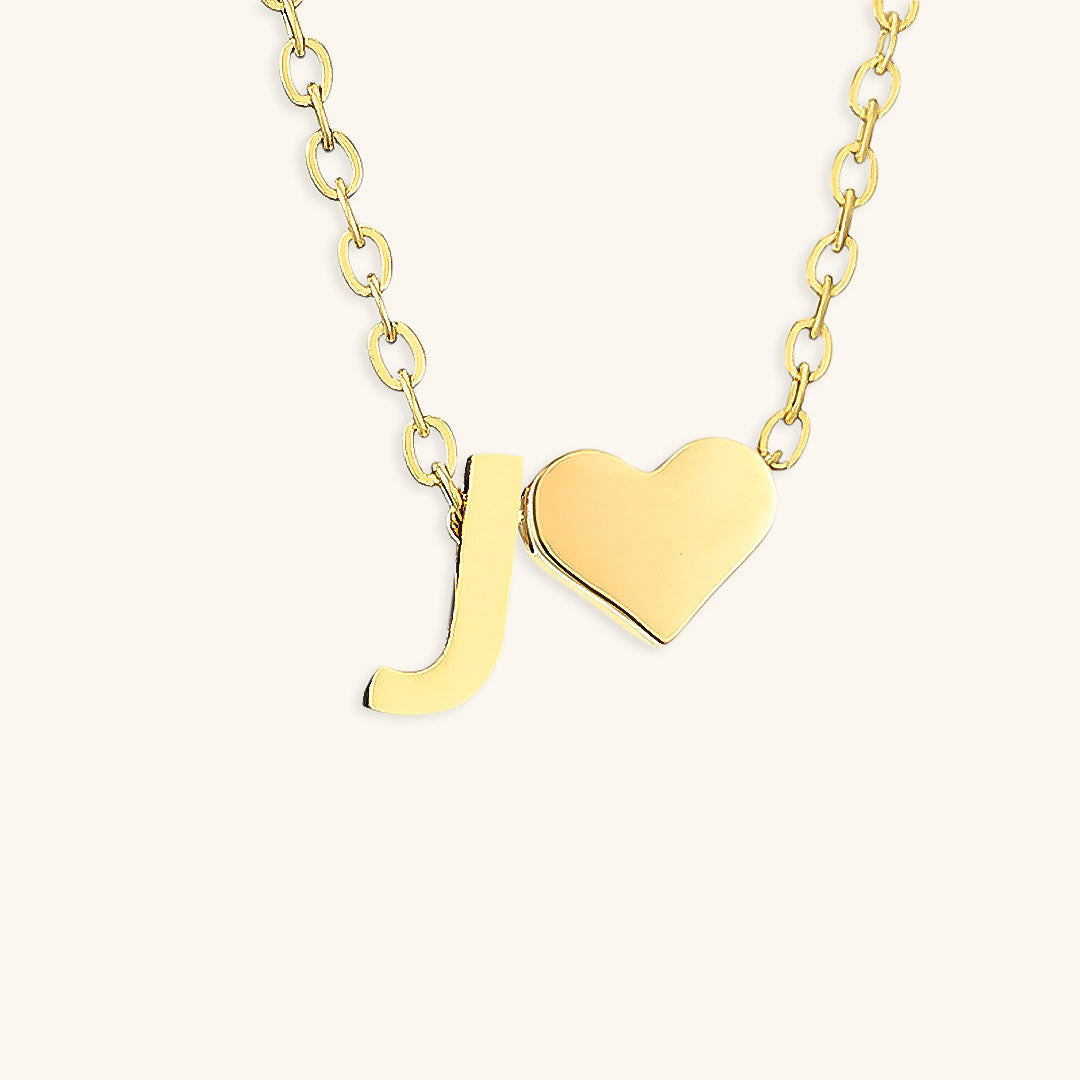 Gold Initial Necklace - Personalized 14k Gold-Plated Jewelry, Hypoallergenic, Water Resistant, 18 Inch Length 57