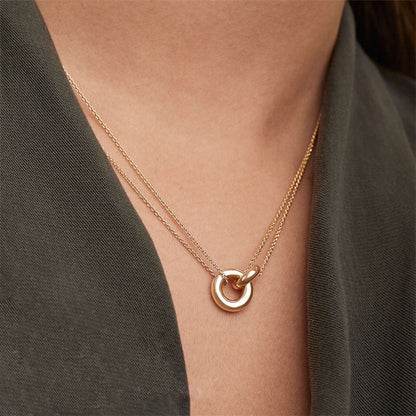 Elvi Gold Chain Necklace